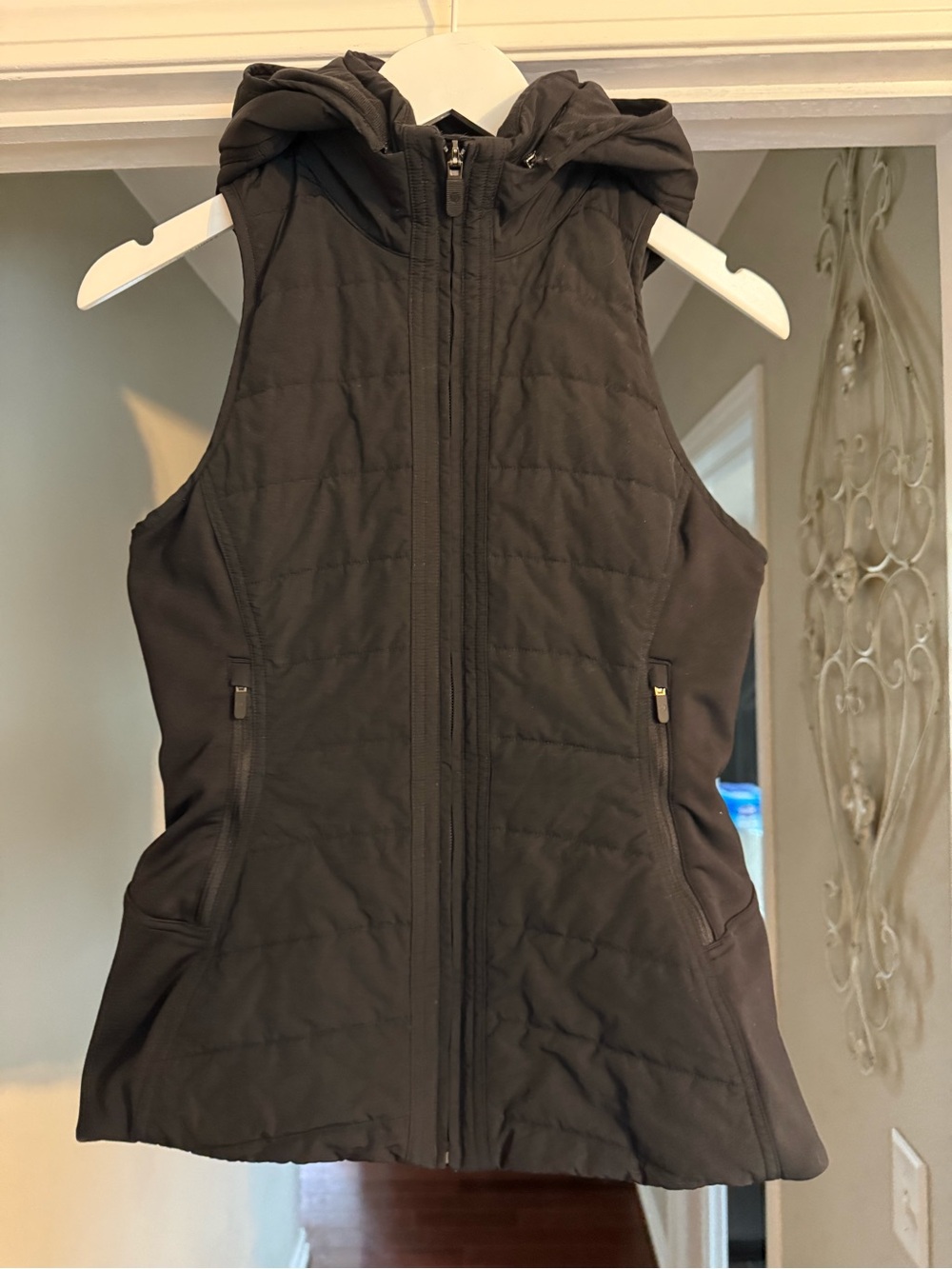 Lululemon Another Mile Vest Hooded Black 6